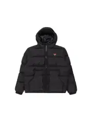 Essendon Bombers AFL Mens Hood Puff Jacket by Sporting House