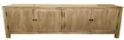 HENRI 4-DOOR ENTERTAINMENT UNIT ETU SOLID OAK TIMBER 200 CM