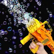 32 Holes Bubble Machine Dinosaur Bubble Toy Automatic Bubble Machine NEW-
