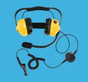 Firefighter Noise Isolation 2 Way Radio Headset for Motorola XiR 8200 8268
