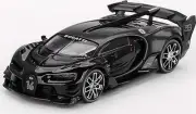 Bugatti Vision Gran Turismo Black Mini GT 1:64 Scale Diecast Model by TSM