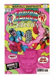Marvel Snapshots: Captain America and the Falcon #1 Marvel 2020 Perez Cover NM+