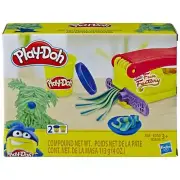 Play-Doh Mini Fun Factory set blue and green Play-Doh Hasbro New Sealed.