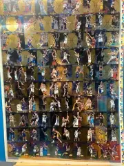 1998 Best Performance Bowman's II Chrome Full Card Sheet 100 Cards Jordan Kobe