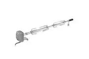 BBQ Rotisserie Spit with Motor Steel 1000 mm vidaXL