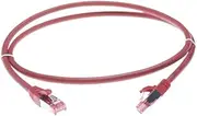 30m CAT6A S/FTP LSZH Ethernet Network Cable | Red