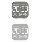 Digital Wall Clock with Week Month Date Display for Bedroom Office Home