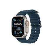 【Apple】 Watch Ultra 2 (GPS+行動網路版) 49mm鈦金屬錶殼搭配海洋錶帶