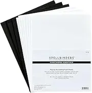 Spellbinders Foam Sheets 10/PKG 8.5X11, (7) White, (3) Black