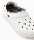 Crocs Classic Lined Clog Rubber Flip Flop White US Size Men 9 Women 11 NEW