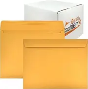 150 Cashier Depot 9" x 12" Booklet Envelopes (Open Side), Premium Heavy 28lb. (Kraft)