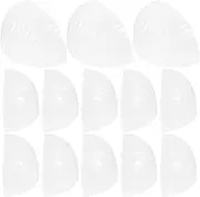 Cabilock 20pcs Hat Support Peaked Caps Support Ball Caps Liner Peaked Caps Holder Snapback Support Hat Fitter Insert Hat Crown Padding Baseball Caps Support Liner Hat Rack Dome PVC Hat Stay