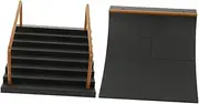 2Pcs Finger Skateboard Ramp Park Props for Creative Skatepark Accessories for Finger Skating Fun for Skateboard Enthusiasts