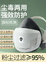 防毒面具防塵口罩防工業粉塵油漆打磨電焊防護噴漆專用防甲醛面罩