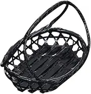 Yamasita Craft 28020310 Japanese Black Painted Three-Hand Oval