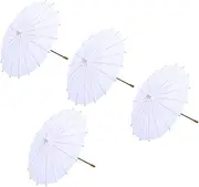 [NOLITOY] DIY Oil Paper Umbrella for Unfinished Hand Painted Graffiti Craft for Art Projects Parties Weddings and Celebrations