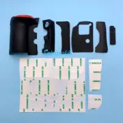 6PCS Bady Set rubbe Grip+Left Side+Thumb+Bottom+ card cover For Nikon D810 D810A