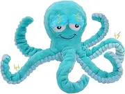Chongqile Octopus Dog toys-Large Squeaky Dog Toys- Tug of War Dog Toys Interactive Plush Dog Toys for Small, Medium Puppies- Training Aid, Boredom Reducer