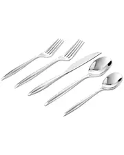 Godinger Milano Satin 18/10 Stainless Steel 20Pc Flatware Set