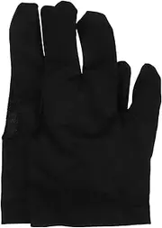 VINTORKY 10pcs Billiard Gloves Breathable Three Finger Pool Stick Gloves for Men Women Hand Elastic Design Enhanced Cue Control for Snooker Games