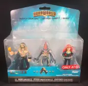 New Hero World Series 8 Aquaman Target Trench Creature/ Arthur Curry/ Mera Funko