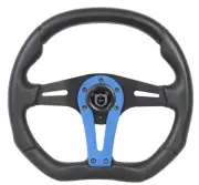 PRO ARMOR 13.75 FORCE STEERING WHEEL BLUE A19UZ284BU