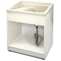 在飛比找momo購物網優惠-【Aaronation 愛倫國度】新型開放式塑鋼洗衣槽(GU