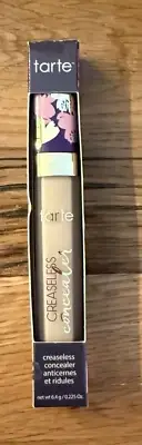 TARTE ~ CREASELESS CREAMY CONCEALER ~ 255 Light-medium Sand~ 0.225 OZ ~ NIB