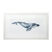 [Florabelle Living] Whale Print in White Frame