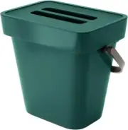Indoor Kitchen Compost Bin Sealed Hanging Waste Bin Bucket 1.3 GL/ 5L Mountable