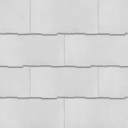 GAF Fiber-Cement Siding Shingle 12" x 24" Thatched-Edge Pre-Primed (19-Bundle)