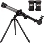Refractor Astronomy Telescope, Portable Telescope with Tripod Eyepieces Compass Star Finder Lens Astronomy Stargazing Toy for Kids, Beginners and Adults