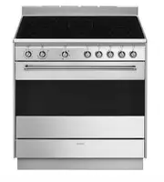Smeg Classic 90cm Freestanding Ceramic Cooker - Stainless Steel