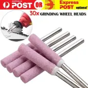 Upto 30 Chainsaw Sharpener Burr Grinding Stone File Chain Sharpening 4/4.8/5.5mm
