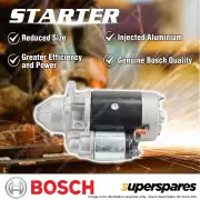 Bosch Starter Motor for Fendt Farmer 204 P PA V VA GT 275 09/1986-12/1991