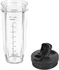 Replacement 32OZ Blender Cup with Seal Lids for Ninja, Compatible with Nutri Nin