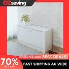 Shoe Storage Bench White 80x24x45 cm Entryway Cabinet Durable Stylish 3050