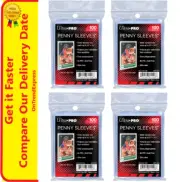 Ultra Pro Soft Card Sleeves Clear Penny Protector MTG Pokemon 4 x 100 Packs 400