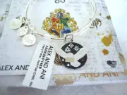 Alex and Ani Harry Potter, OWL POST Charm Bangle New W/Tag Card & Box