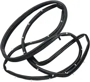 Door Weatherstrip Moulding Seal Front Left Rubber Seal Strips MR120675 Compatible with Mitsubishi Compatible with Montero Compatible with Gen2 V31 V32 V33 92-00 Automotive Seals