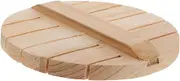 CHICAMPERA Wooden Rice Steamer Bottom Board Cedar Steamer Stand for Home Restaurant Quick Installation Kitchen Tool for Sushi Rice Cooking