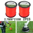 2PCS Trimmer Line Whipper Snipper Cord Brush Cutter Brushcutter 2.7mm x 210M AU