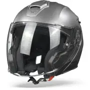 X.Viliby Plain Titanum Matt Jet Helmet