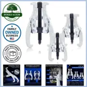 Gear Puller Set Heavy Duty 3-6 inch Reversible Jaws for Bearing, Pulley, Flyw...