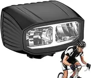 Bike Front Light | Rechargeable Cycling Headlight | 1000LM Waterproof Bright Headlamp with High and Low Beam for Outdoor Commuting Cycling