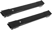 NW 1776 Washing Machine Stand Base, Pu Wheel Fixing, Non-Slip And Shock Absorbing, Pulley Shelf For Washing Machine, Fridge, Air Conditioner, Home (Black)