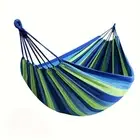 Single Outdoor Camping Hammocks Portable Canvas Hanging Sleeping Bed Swing Chair
