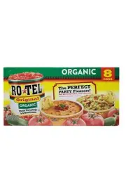 Ro*tel Original Organic Diced Tomatoes & Green Chilies, 10 Ounce Can (Pack of 8)