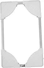 HOODANCOS Computer Tower Support Stand Movable CPU Bracket Wheels Simple Design for Clean Environment