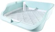 Folpus Pet Dog Toilet Pet Pee Toilet Cleaning Tool Indoor Outdoor Easy to Clean Accessories Portable Reusable Potty Train Corner, Green